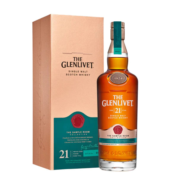 The Glenlivet 21 Yr The Sample Room Collection Single Malt Scotch Whisky 750ml