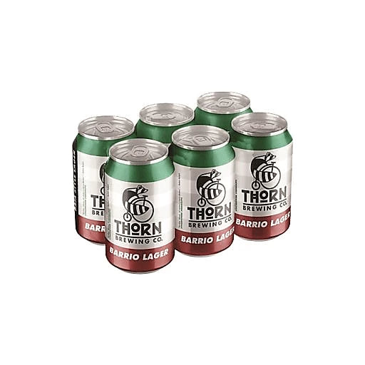 Thorn Brewing Barrio Lager 6-Pack (12 FL OZ Per Can)