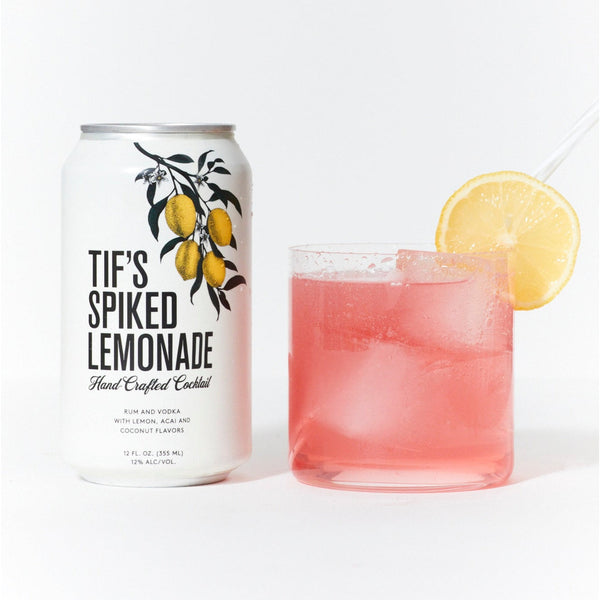 Tif's Spiked Lemonade Rum Vodka RTD 4-Pack