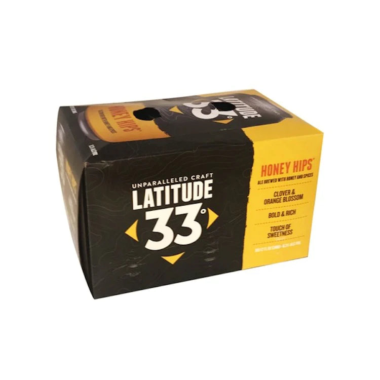 Unparalleled Craft Latitude 33 Honey Hips 6-Pack (12 FL OZ Per Can)