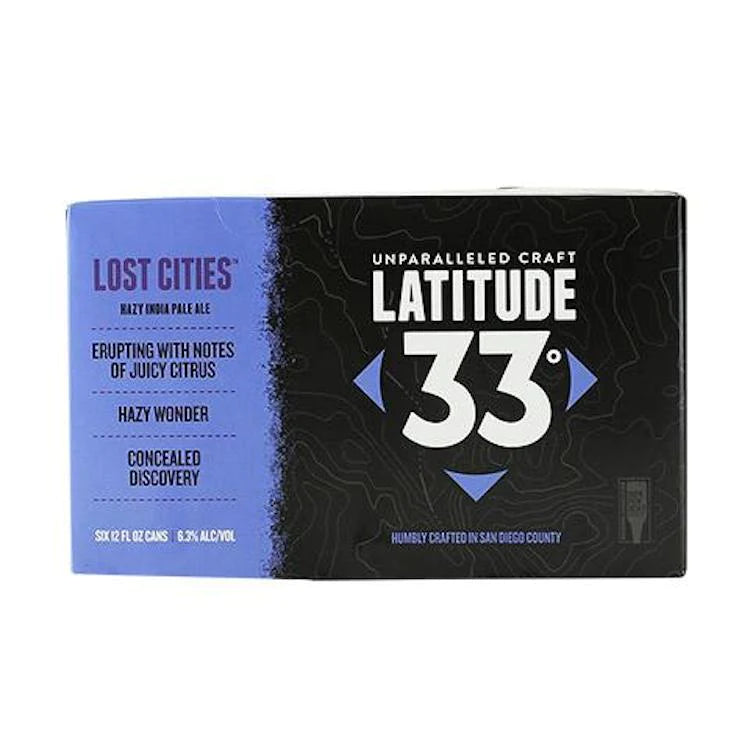 Unparalleled Craft Latitude 33 Lost Cities 6-Pack (12 FL OZ Per Can)