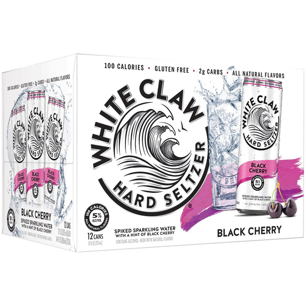 White Claw Black Cherry 12-Pack (12 FL OZ Per Can)