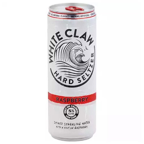 White Claw Hard Seltzer Raspberry 6-Pack (12 FL OZ Per Can)