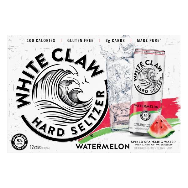 White Claw Watermelon 12-Pack (12 FL OZ Per Can)