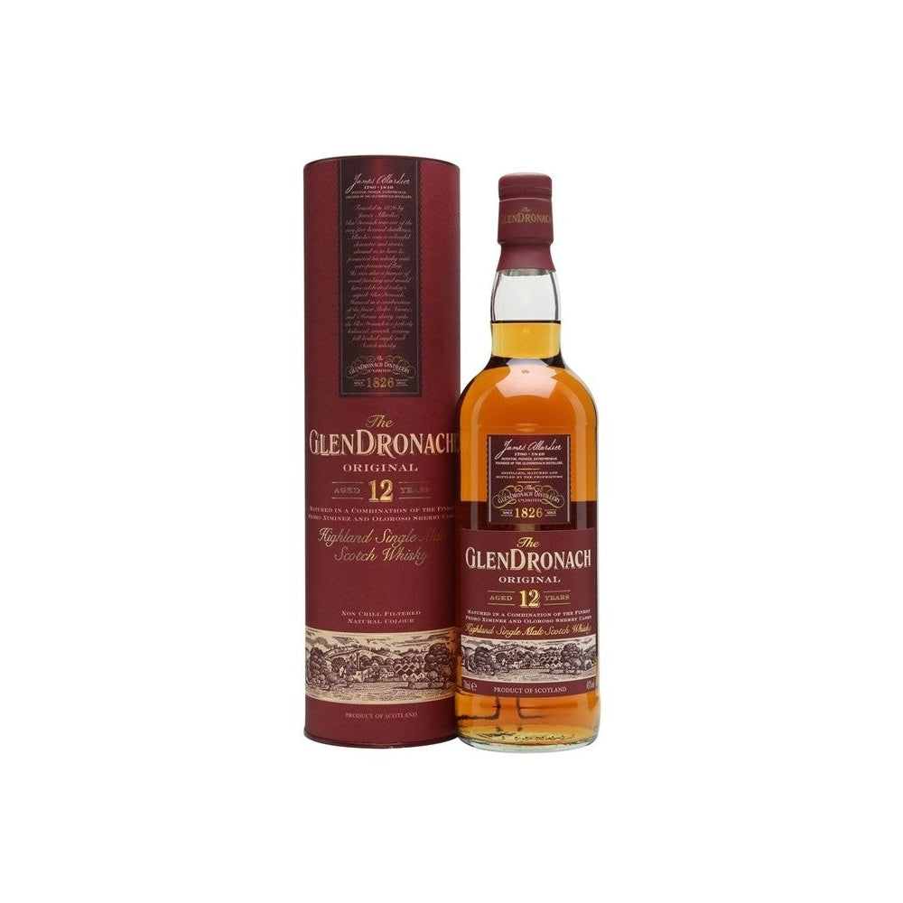 Glendronach Scotch Single Malt 12 Year Original 750ml