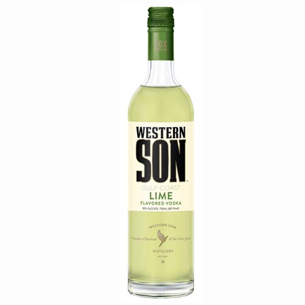 western son lime flavored vodka