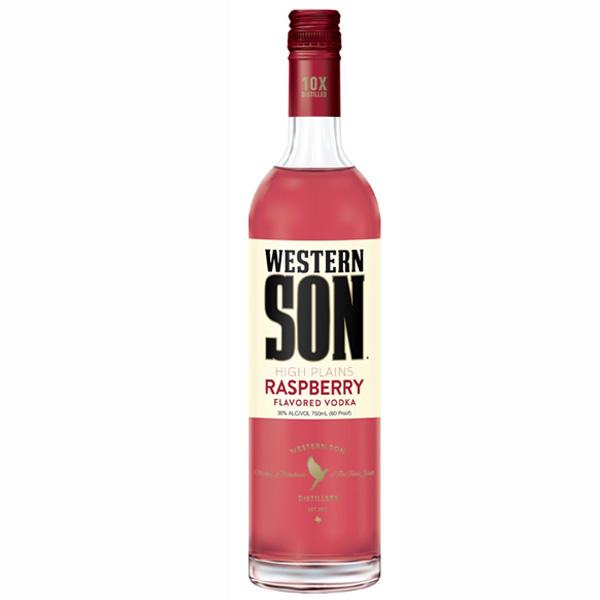 western son raspberry flavored vodka